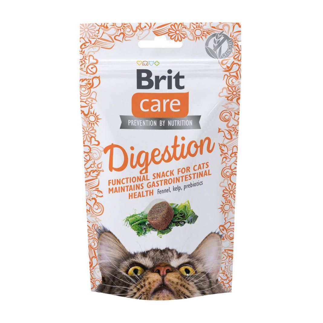 Brit Care - Cat - Functional Snack - Digestion/Verdauung | 12 x 50 g