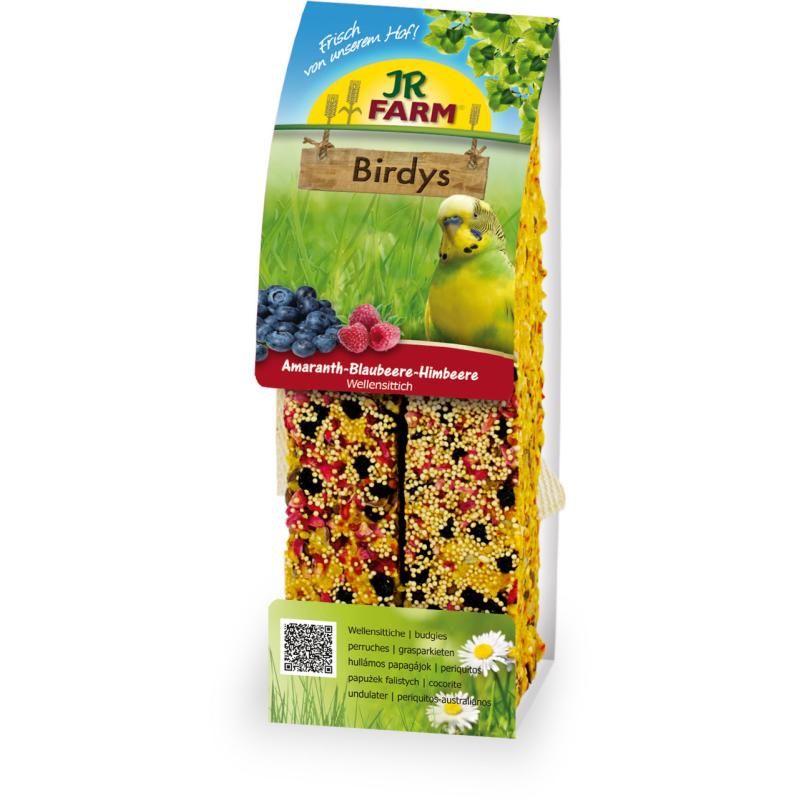 JR Birdys Wellensittich Amaranth-Blaubeere-Himbeere | 5 x 130 g