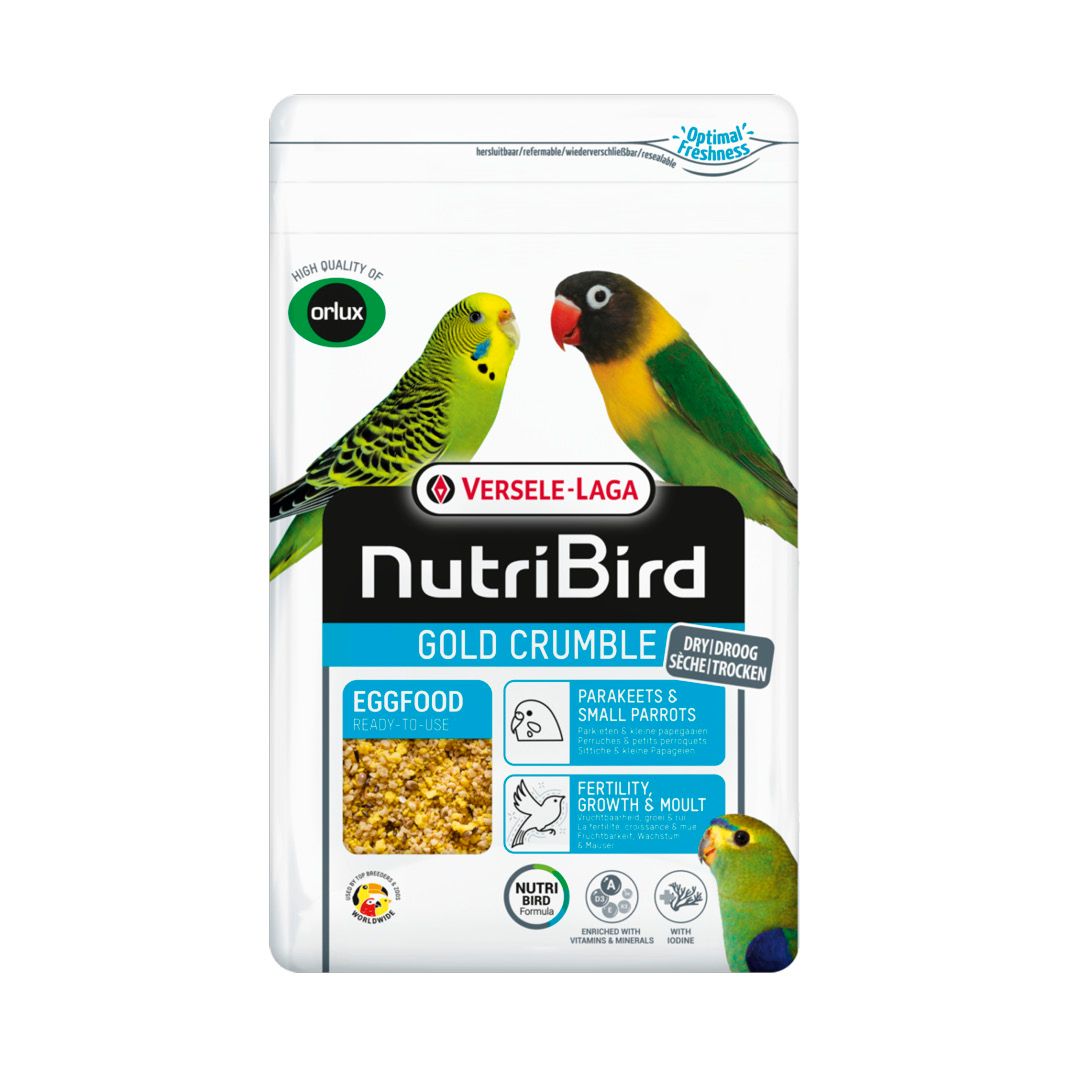 Versele Laga Nutri Bird Gold Crumble Sittiche & Kleine Papageien | 1 kg