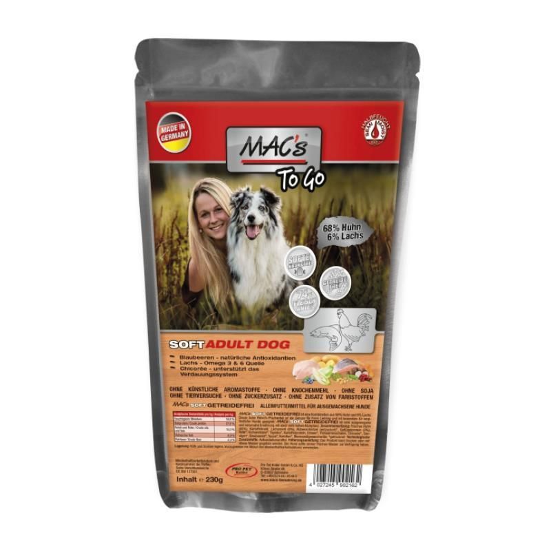 MAC's - Dog - Soft "to go" Huhn & Lachs