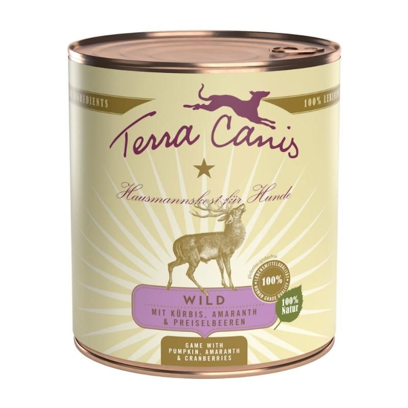 Terra Canis Classic - Lachs mit Hirse, Pfirsich & Kräutern | 6 x 800 g