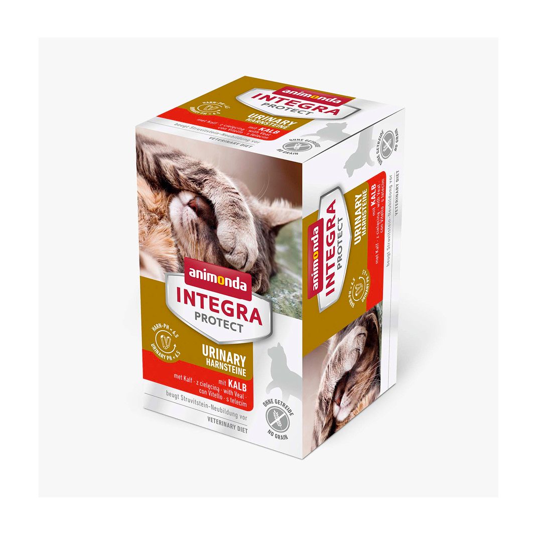 animonda INTEGRA PROTECT - Schale - Urinary Struvit - Multi-Pack mit Kalb