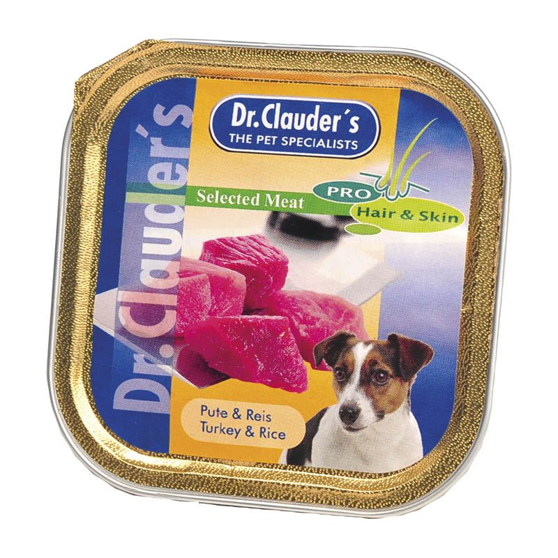 Dr. Clauder's Selected Meat - ProHair & Skin - Hirsch & Kartoffel | 6 x 200 g