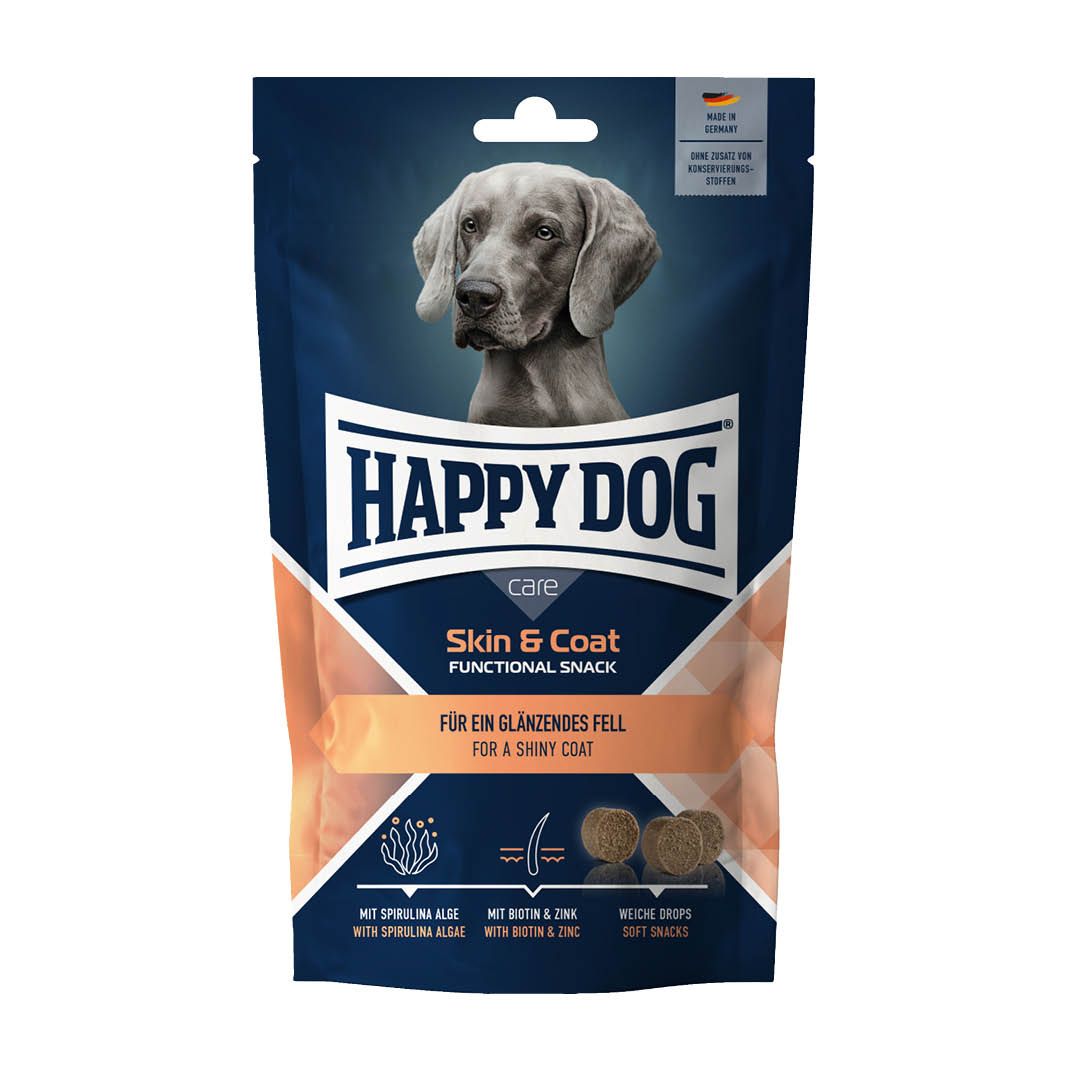 Happy Dog Care Snack Skin & Coat | 100 g