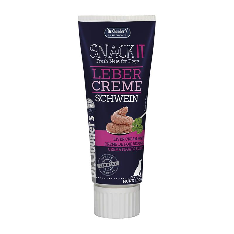 Dr. Clauder's Snack IT Leber Creme Schwein | 75 g