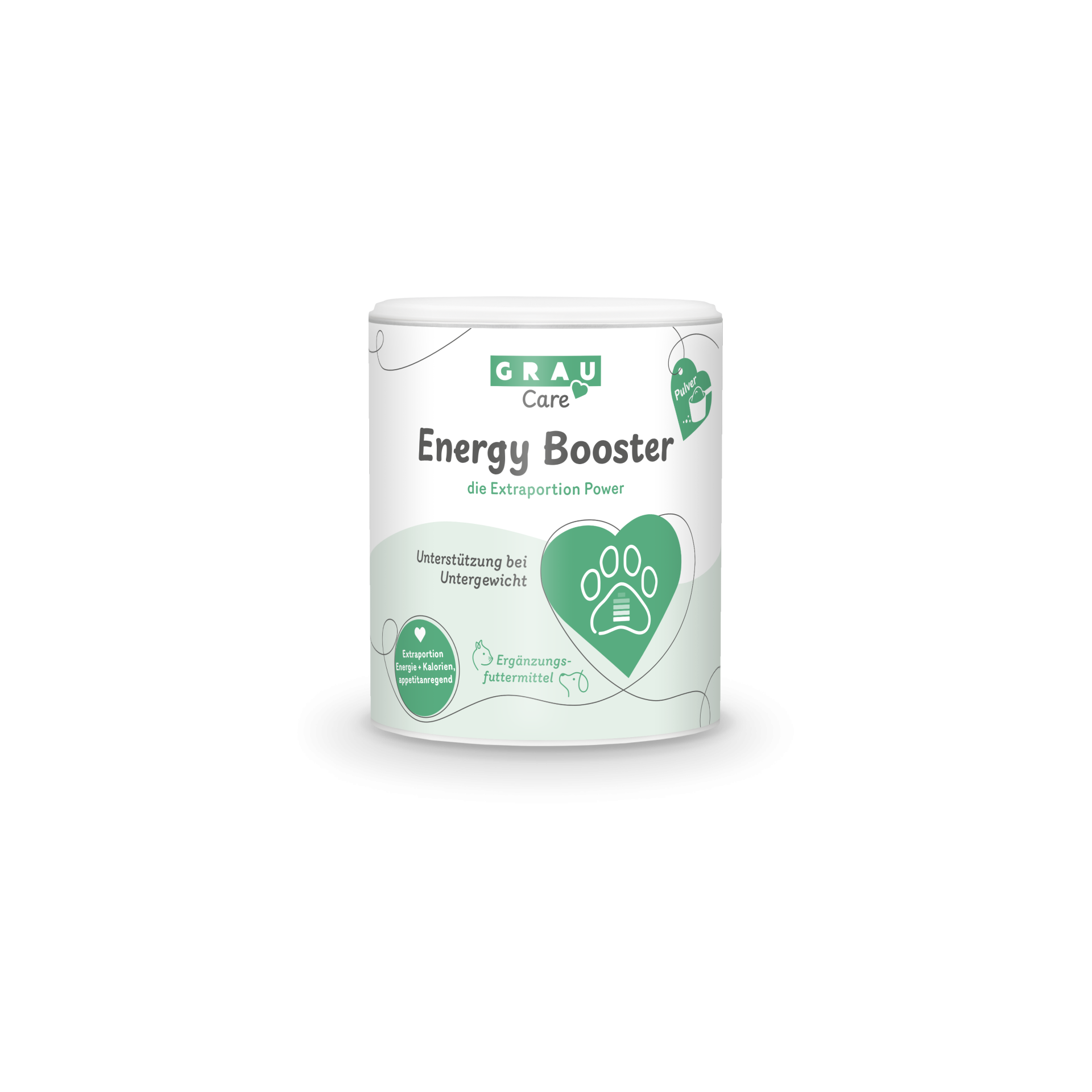 Grau Hund & Katze Rinderfett-Pulver | 50 g