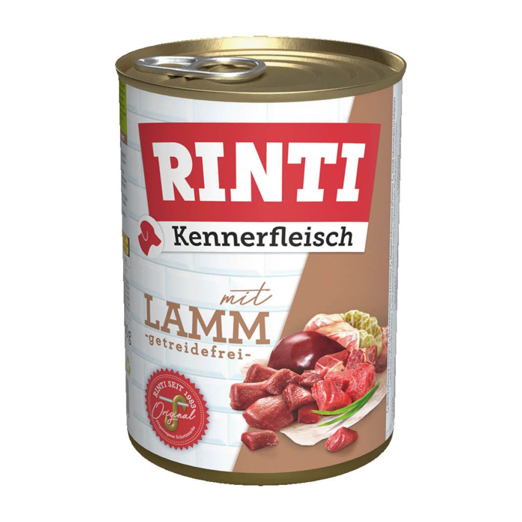 Rinti Kennerfleisch Lamm | 24 x 400 g