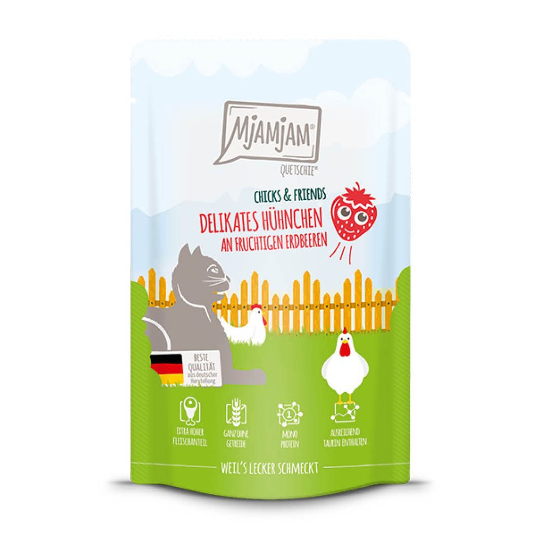 MjAMjAM Cat - Chicks & Friends - Quetschies