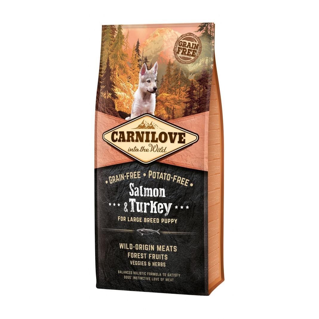 Carnilove Dog Adult Große Rassen - Lachs & Truthahn | 4 kg