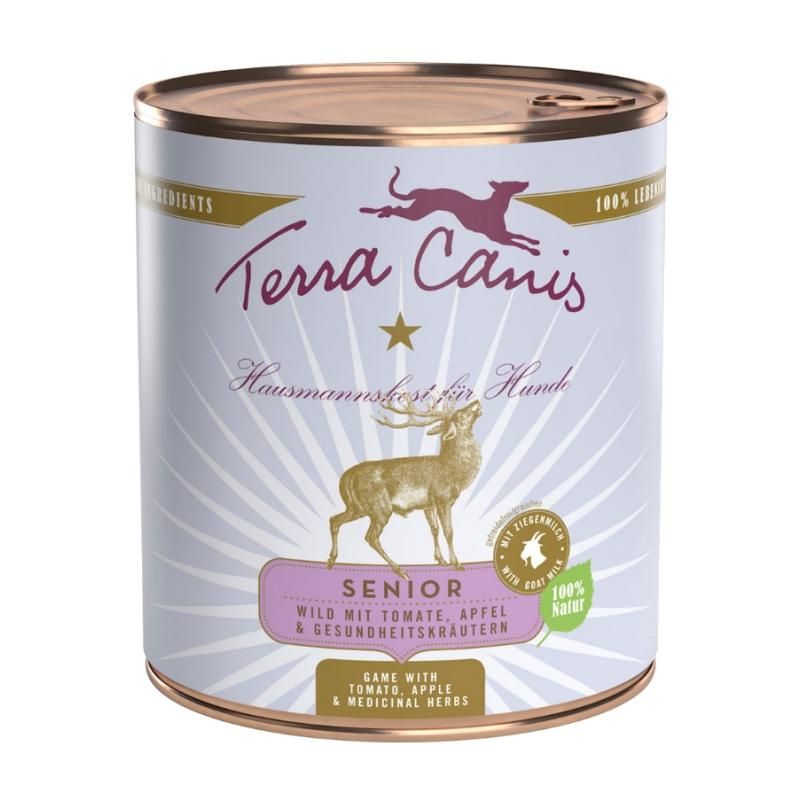 Terra Canis Senior - Rind mit Sellerie, Aprikose & Gesundheitskräutern | 6 x 400 g
