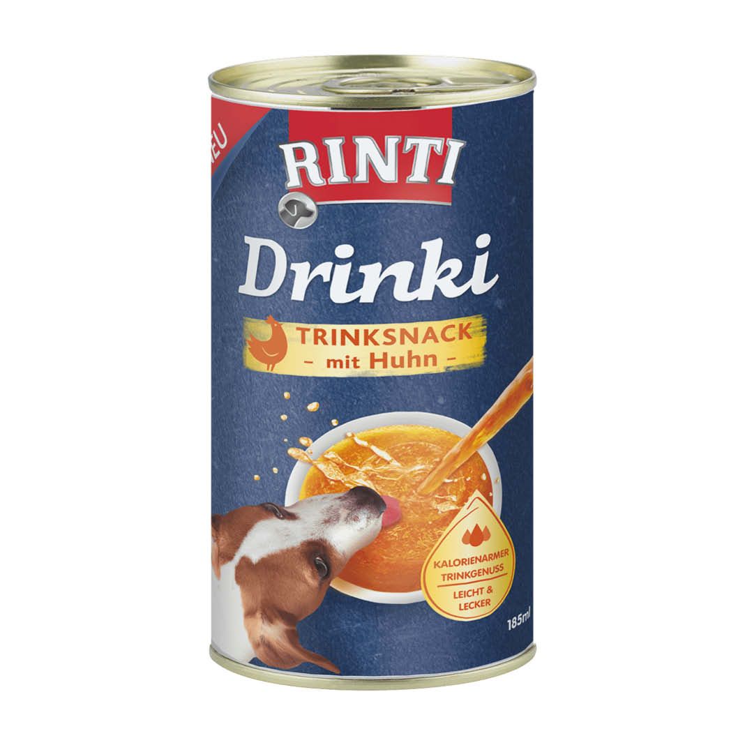 Rinti Drinki Trinksnack mit Huhn | 24 x 185 ml