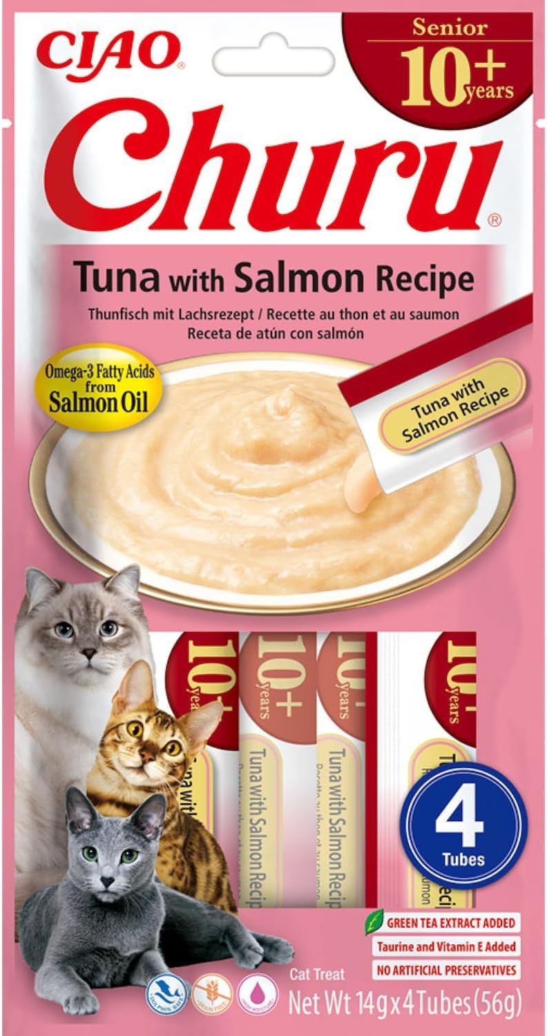 INABA Cat Churu Functional Senior Thunfisch + Lachs