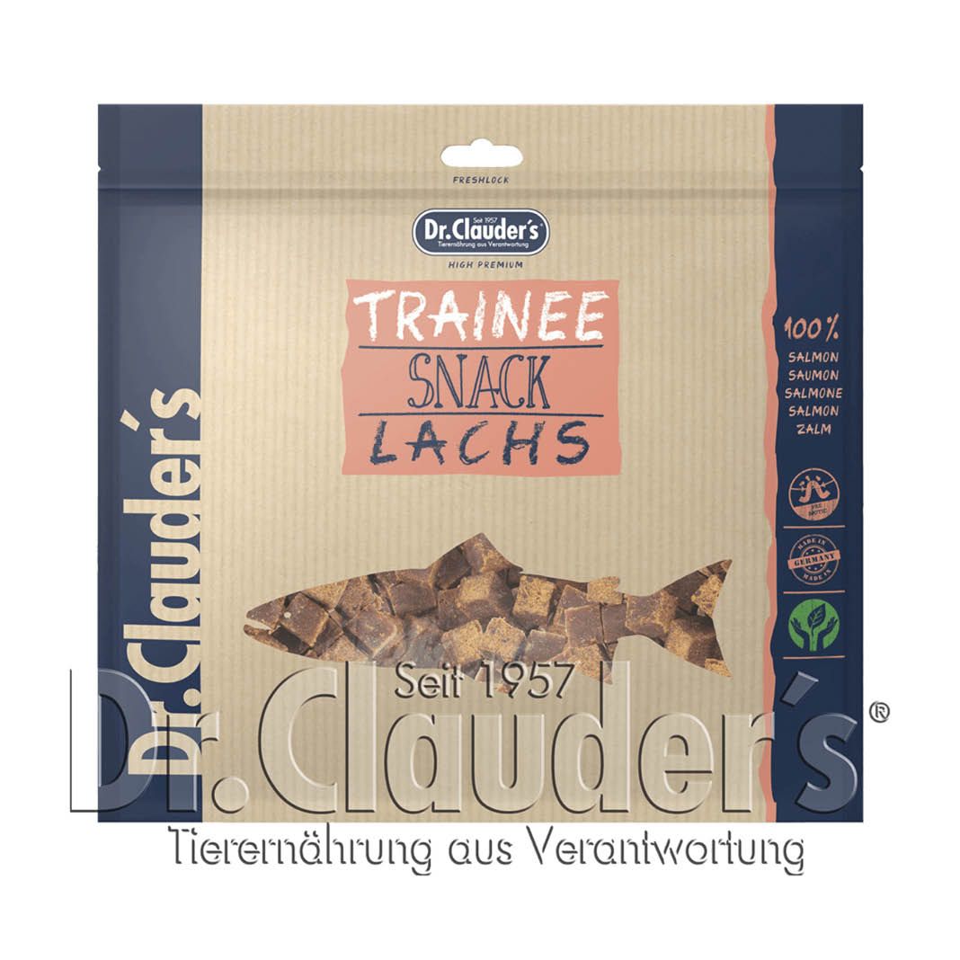 Dr. Clauder's Trainee Snack Lachs | 10 x 80 g