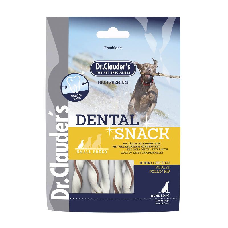 Dr. Clauder's Dental Snack Ente - Small Breed | 10 x 80 g