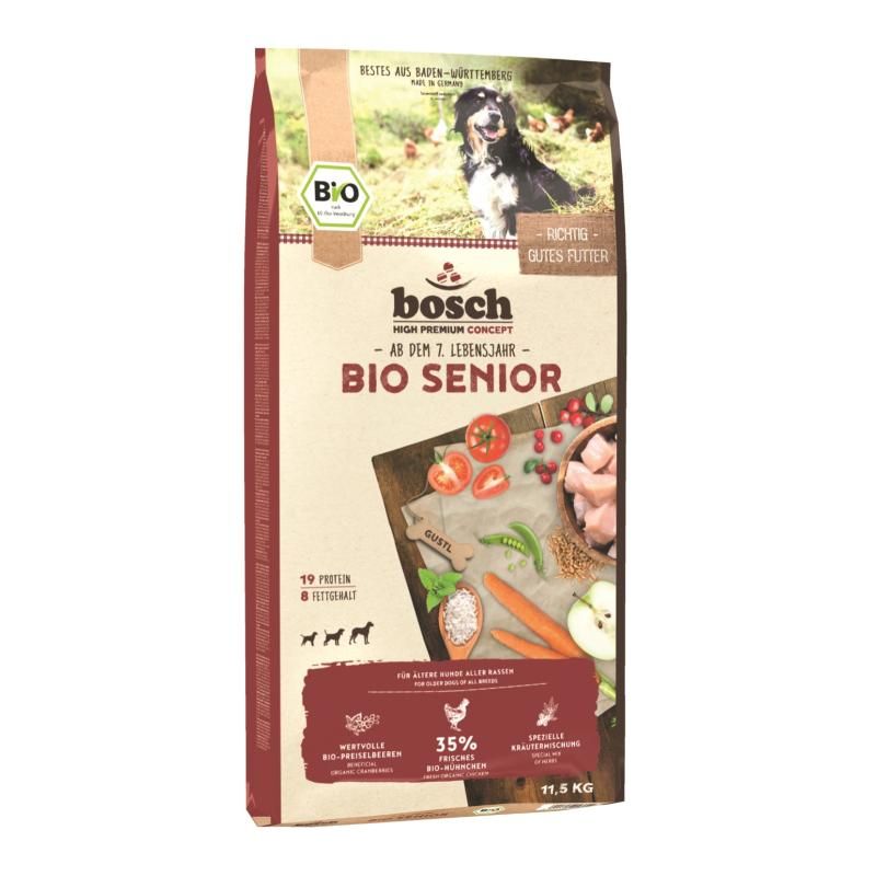 Bosch HPC Bio Senior Hühnchen & Preiselbeeren | 11,5 kg