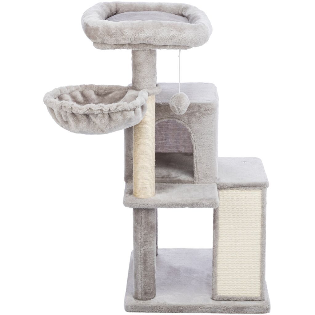 TRIXIE Junior Kratzbaum Pepito, grau | 98 cm