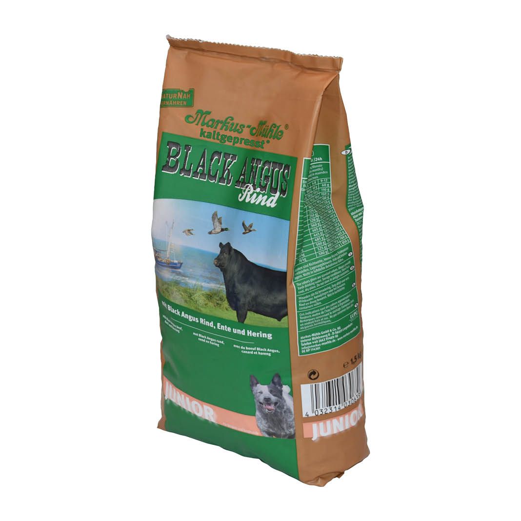 Markus-Mühle BLACK ANGUS JUNIOR | 1,5 kg