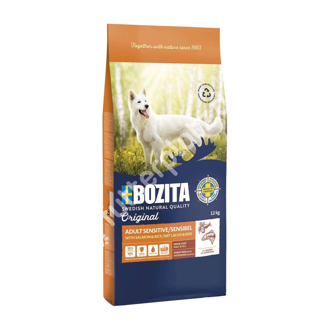 Bozita Original Adult Sensitive Skin & Coat | 12 kg