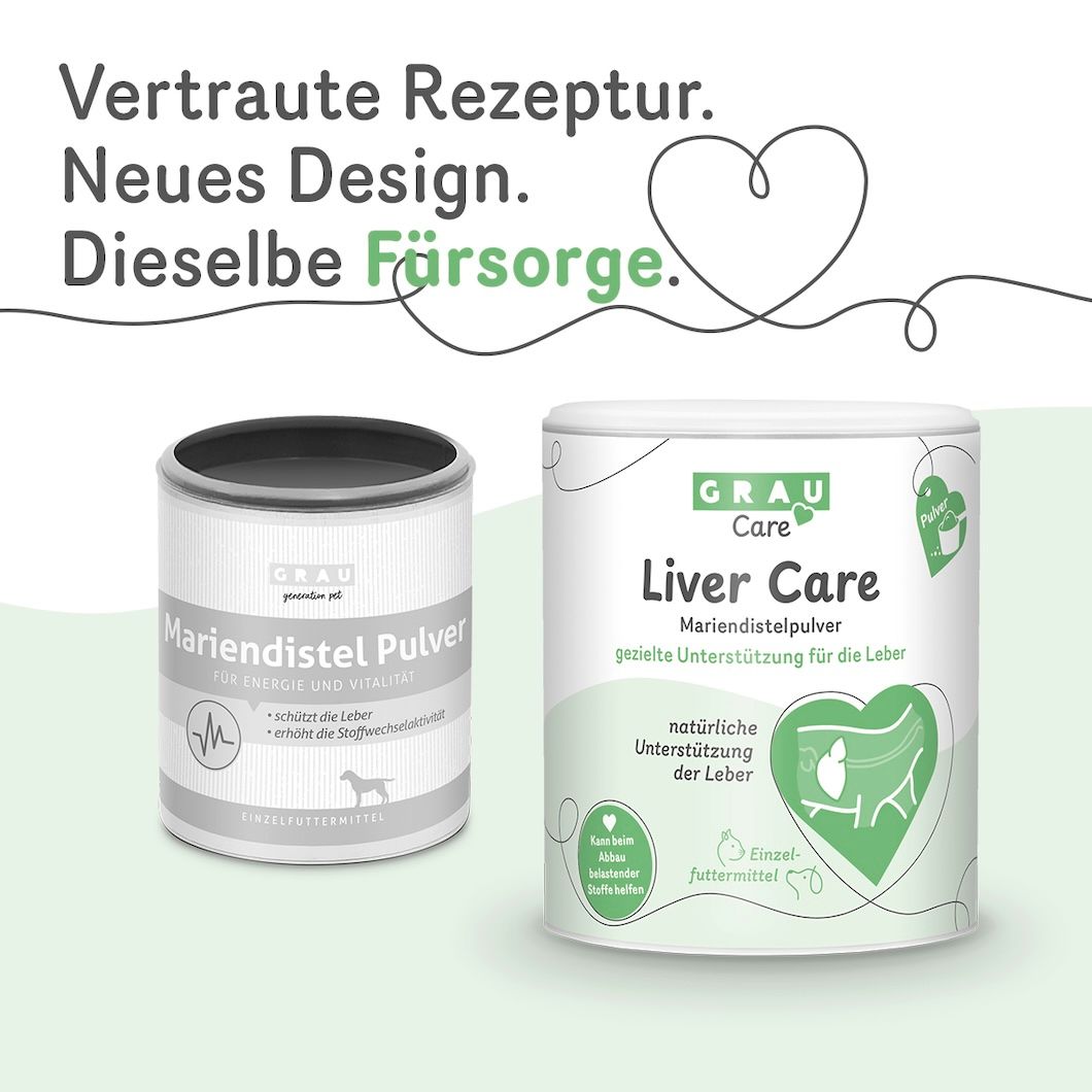 Grau Hund Mariendistel Pulver | 75 g