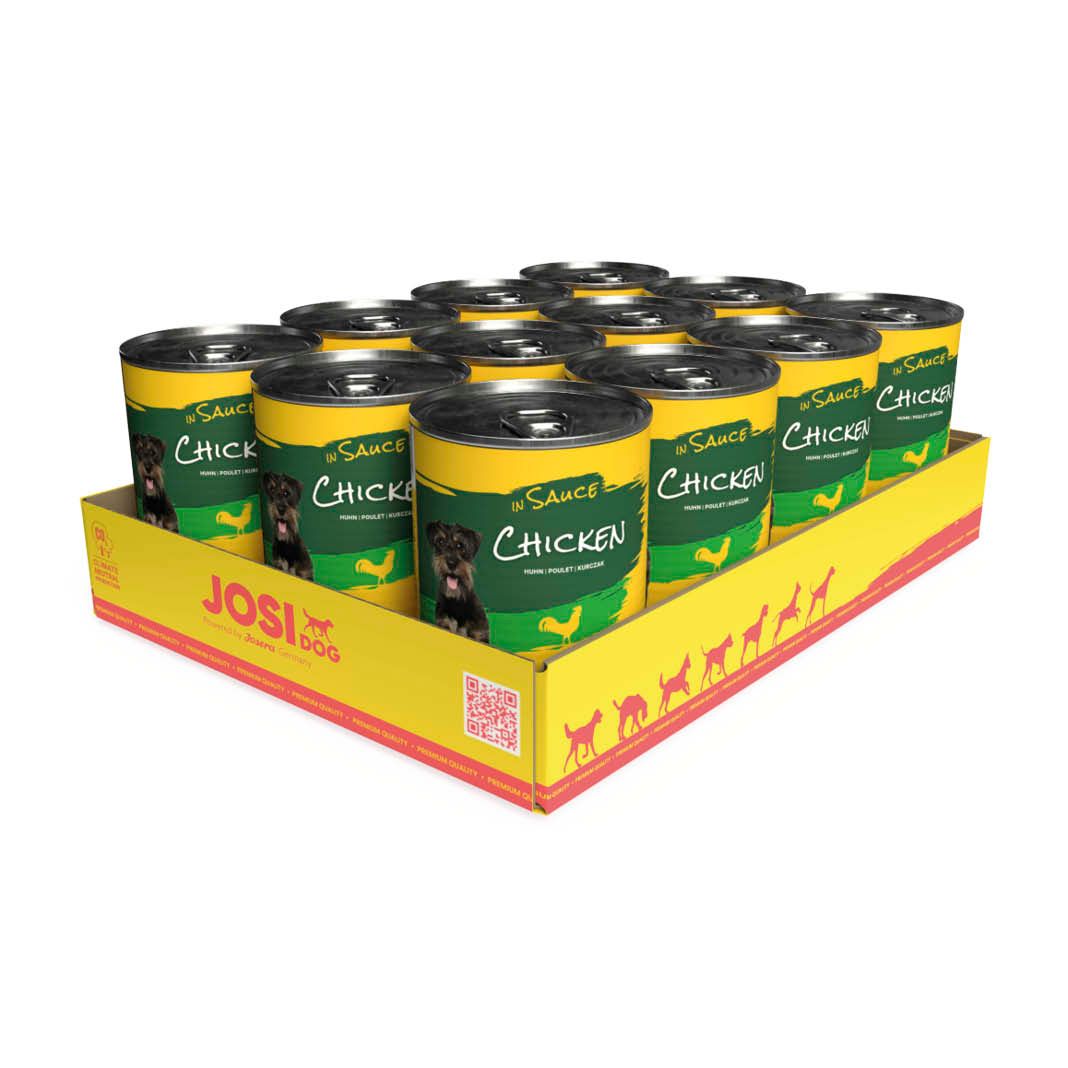 Josera JosiDog Chicken in Sauce (3x4) | 12 x 415 g