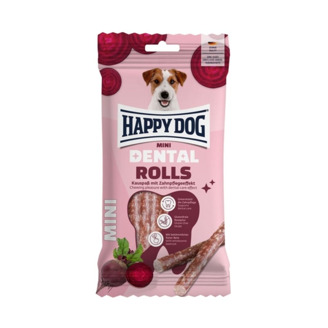 Happy Dog Dental Snacks Dental Rolls Mini