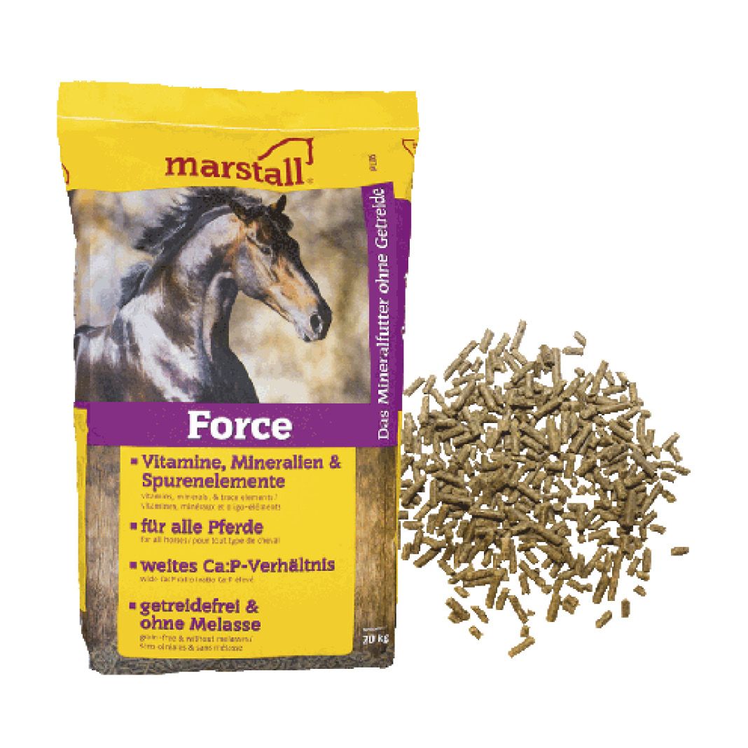Marstall Plus - Force Mineralfutter für Pferde | 20 kg