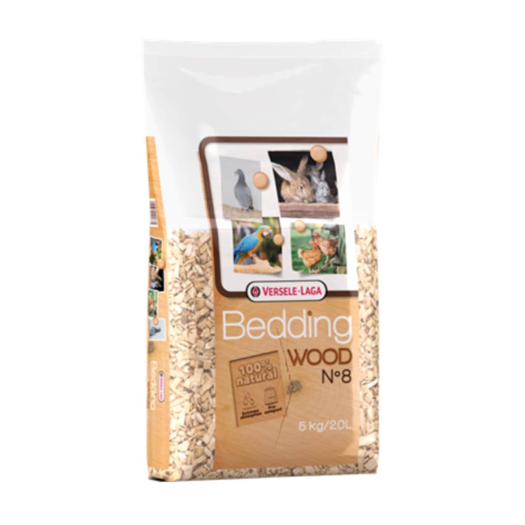 Versele Laga Wood Bedding n° 8 - 20 l - für Taube-Rassetauben | 5 kg