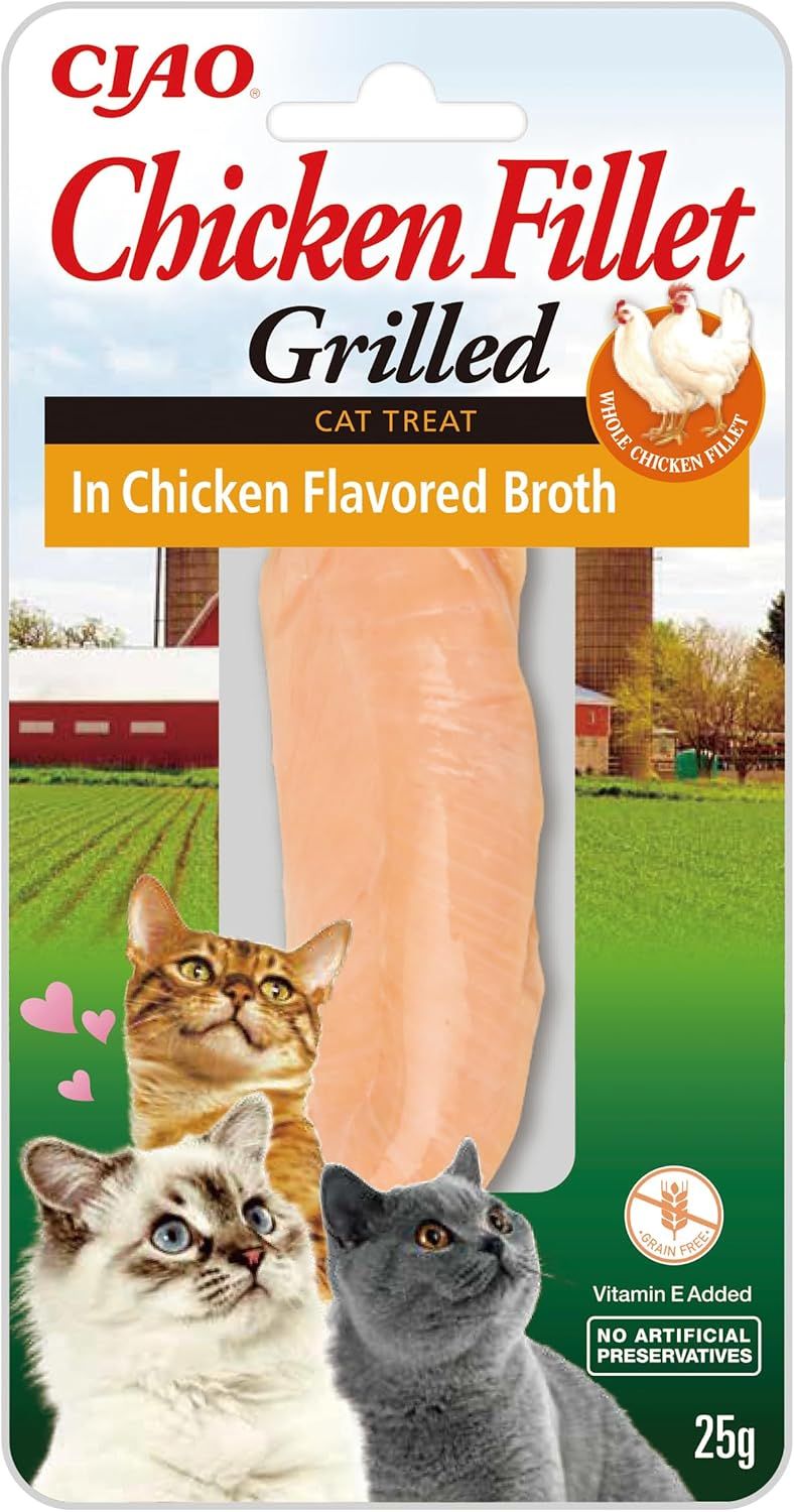 INABA Cat ChickenFillet Brühe mit Hühnerfleisch Geschmack