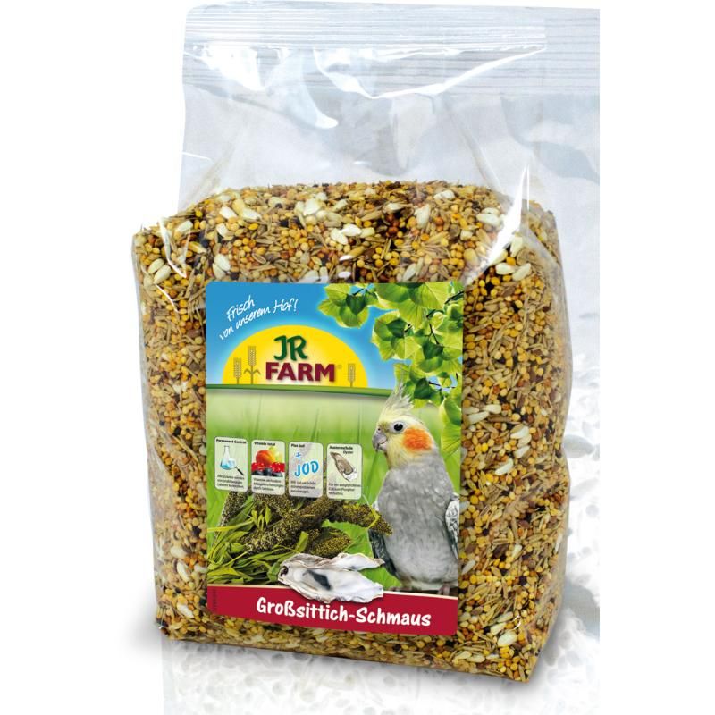 JR Birds Großsittich-Schmaus | 4 x 1 kg