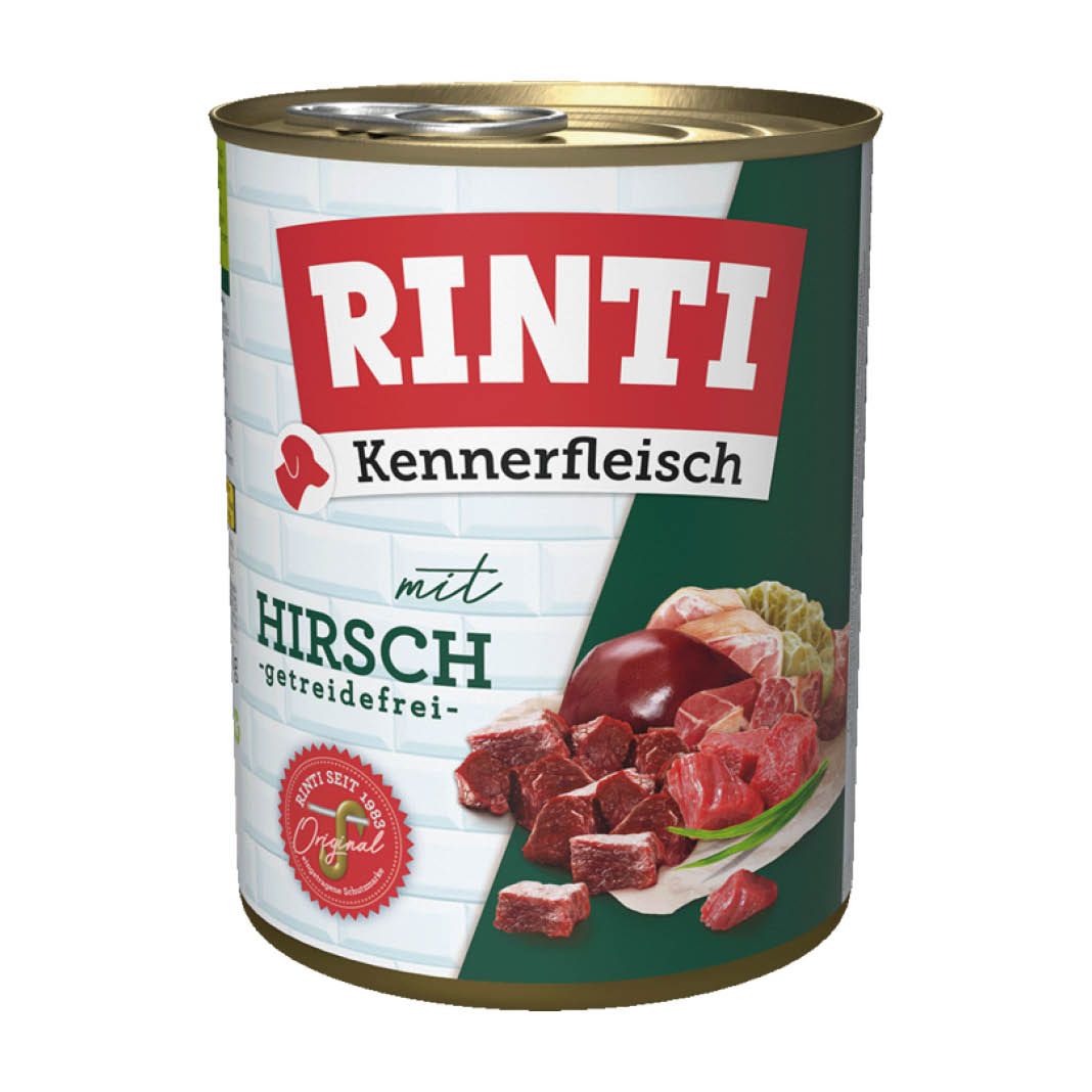 Rinti Kennerfleisch Hirsch | 12 x 800 g