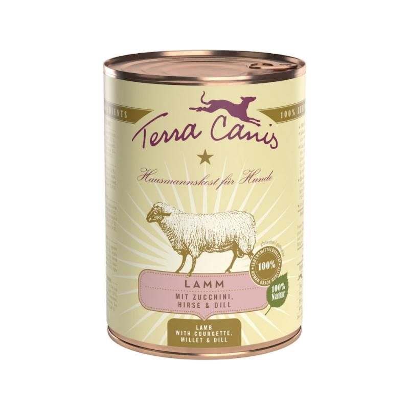 Terra Canis Classic - Lamm mit Zucchini, Hirse & Dill | 6 x 400 g