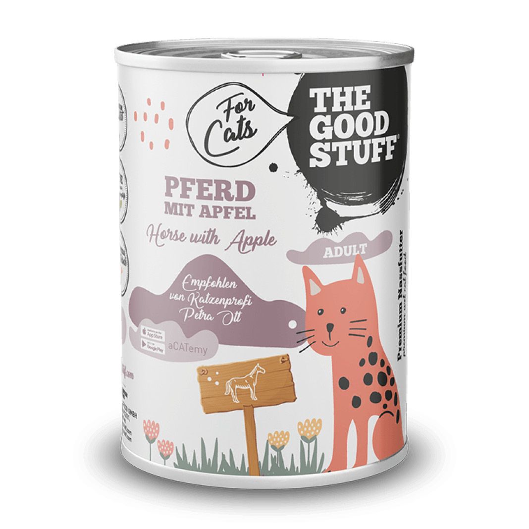 THE GOODSTUFF Pferd mit Apfel (Adult) | 6 x 400 g