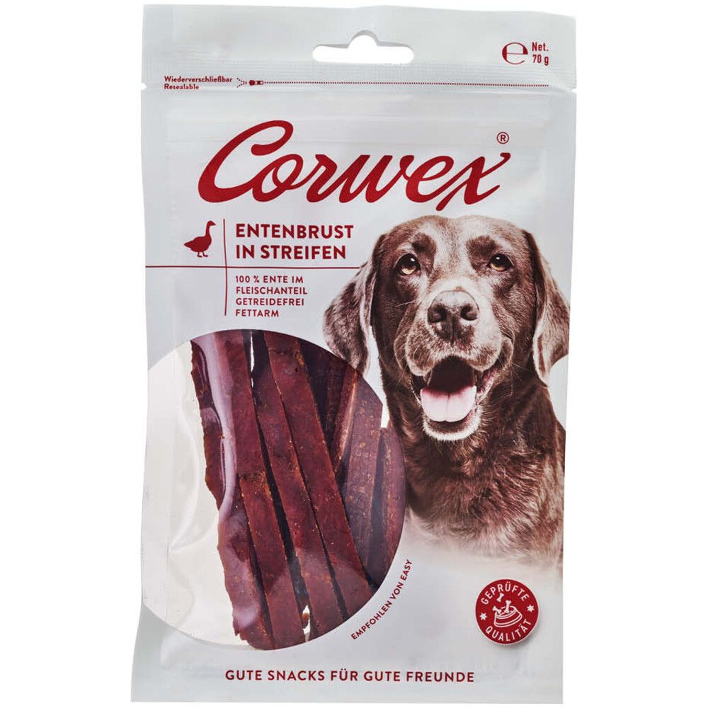 Corwex Entenbrust in Streifen | 70 g