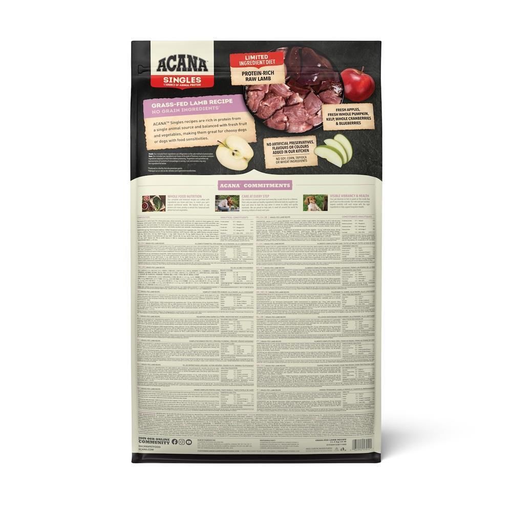Acana Dog Grass-fed Lamb Recipe | 17 kg