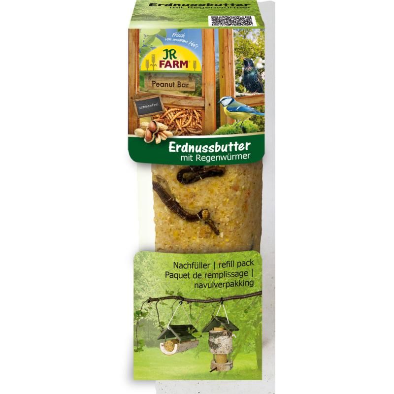 JR FARM Peanut Bar Erdnussbutter mit Regenwürmern