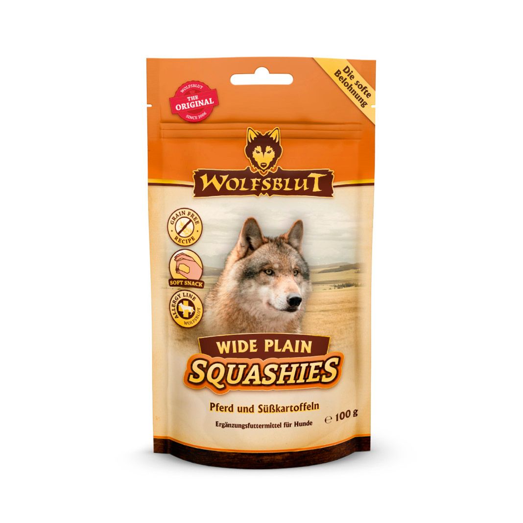 Wolfsblut Squashies Wide Plain - Pferdefleisch und Süßkartoffel | 100 g