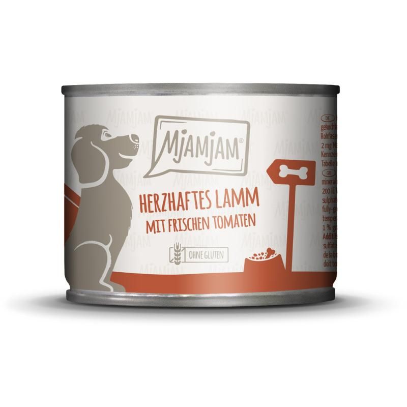 MjAMjAM Dog - Junior - Saftiges Hühnchen mit Ei | 6 x 800 g