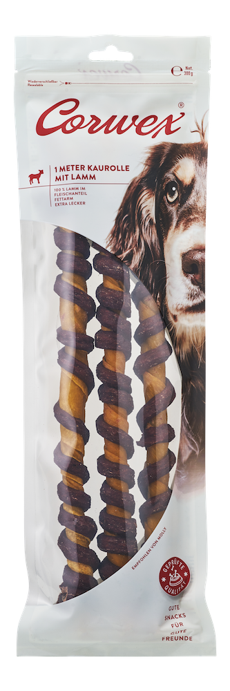 Corwex 1M Kaurolle mit Lamm (3x34cm) | ca. 300 g