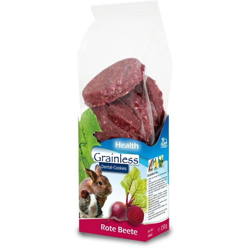 JR Farm Grainless Health Dental-Cookies Rote Beete | 7 x 150 g