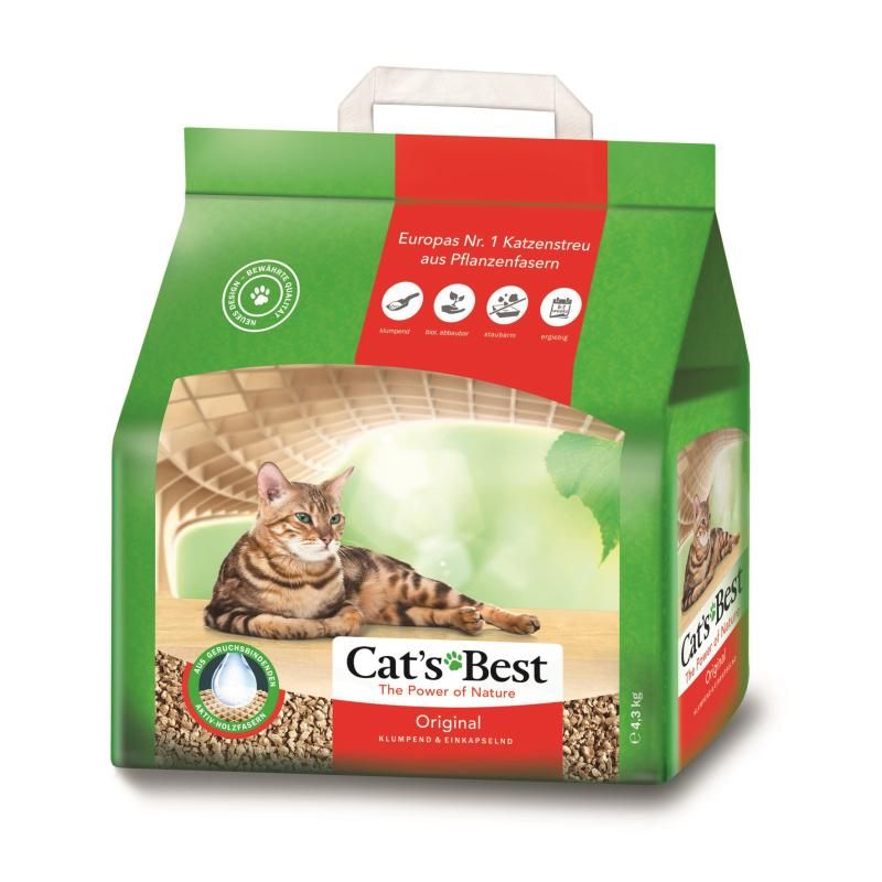 Cat's Best Original Katzenstreu 10 l | 4,3 kg