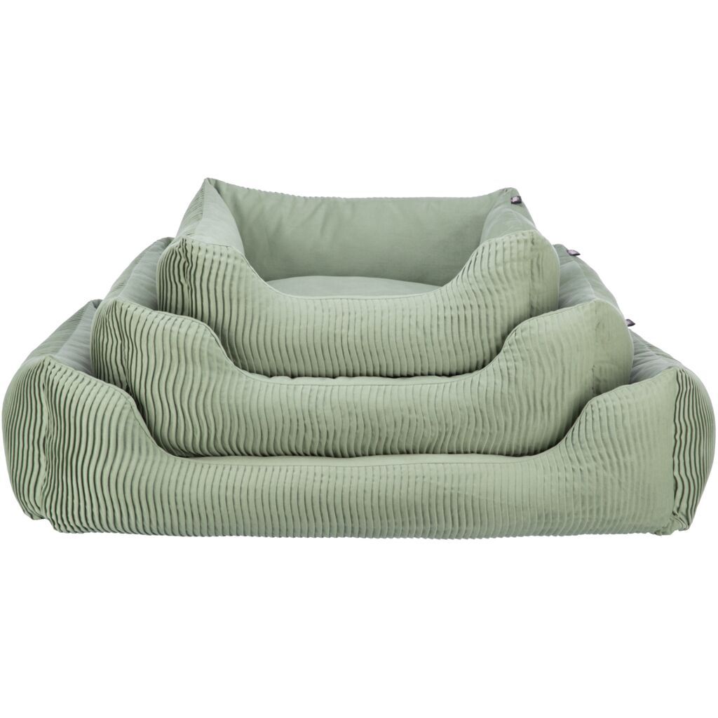 TRIXIE Bett Marley, eckig, salbei | 100 x 70 cm | 100 x 70 cm | trix0155