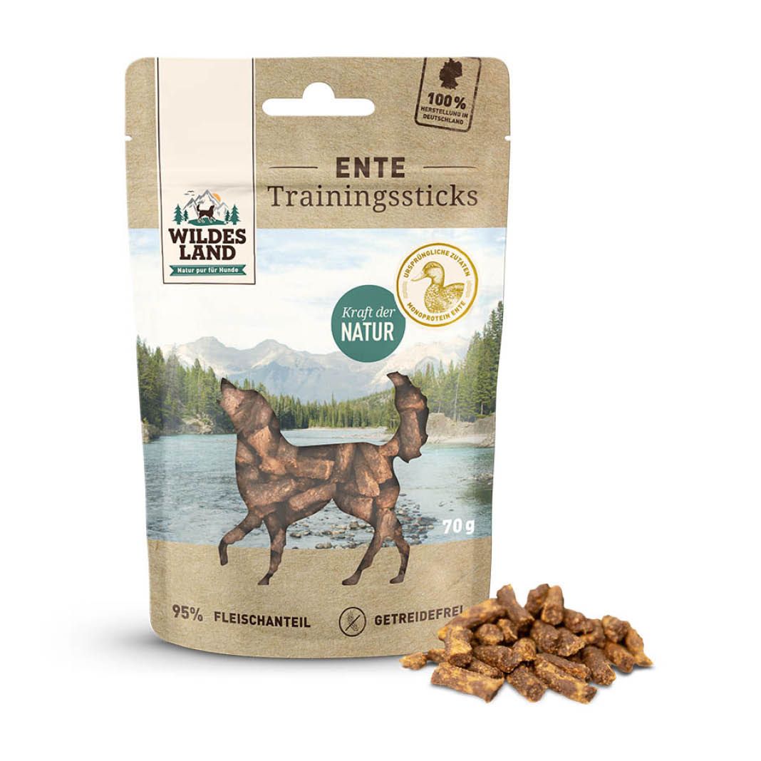 Wildes Land Trainingssticks - Ente | 70 g