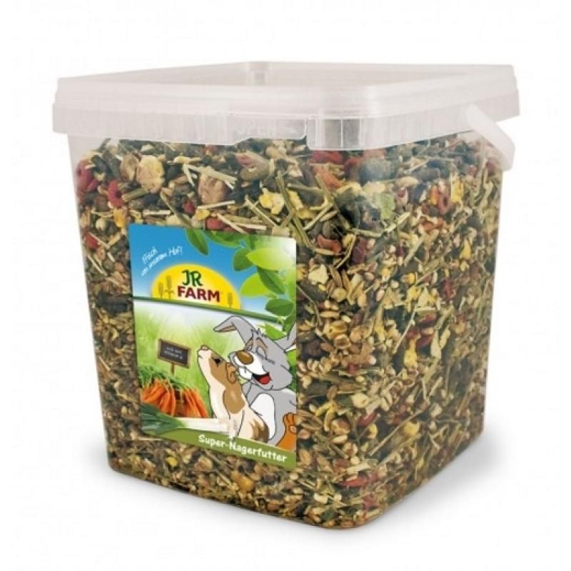 JR Farm Super-Nagerfutter 5 l Eimer | 2,5 kg