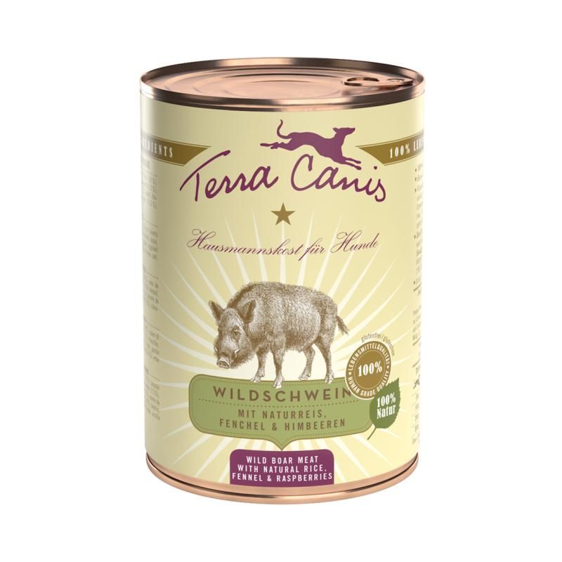 Terra Canis Classic - Lachs mit Hirse, Pfirsich & Kräutern | 6 x 800 g