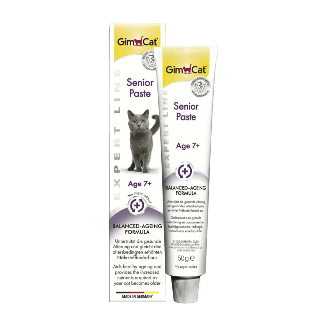 GimCat Senior Paste 7+ Katzen-Snack - 3 Tuben à 50 g = 150 g (€ 146,33/kg) - Bild 6