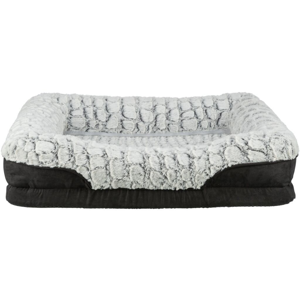 TRIXIE Vital Bett Lino, eckig, schwarz/grau