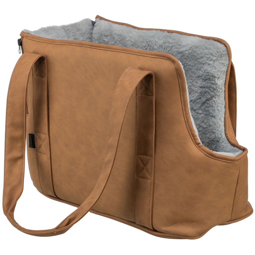 Trixie Braun/Grau Tasche Evelyn, | 40 × 30 × 20 Cm