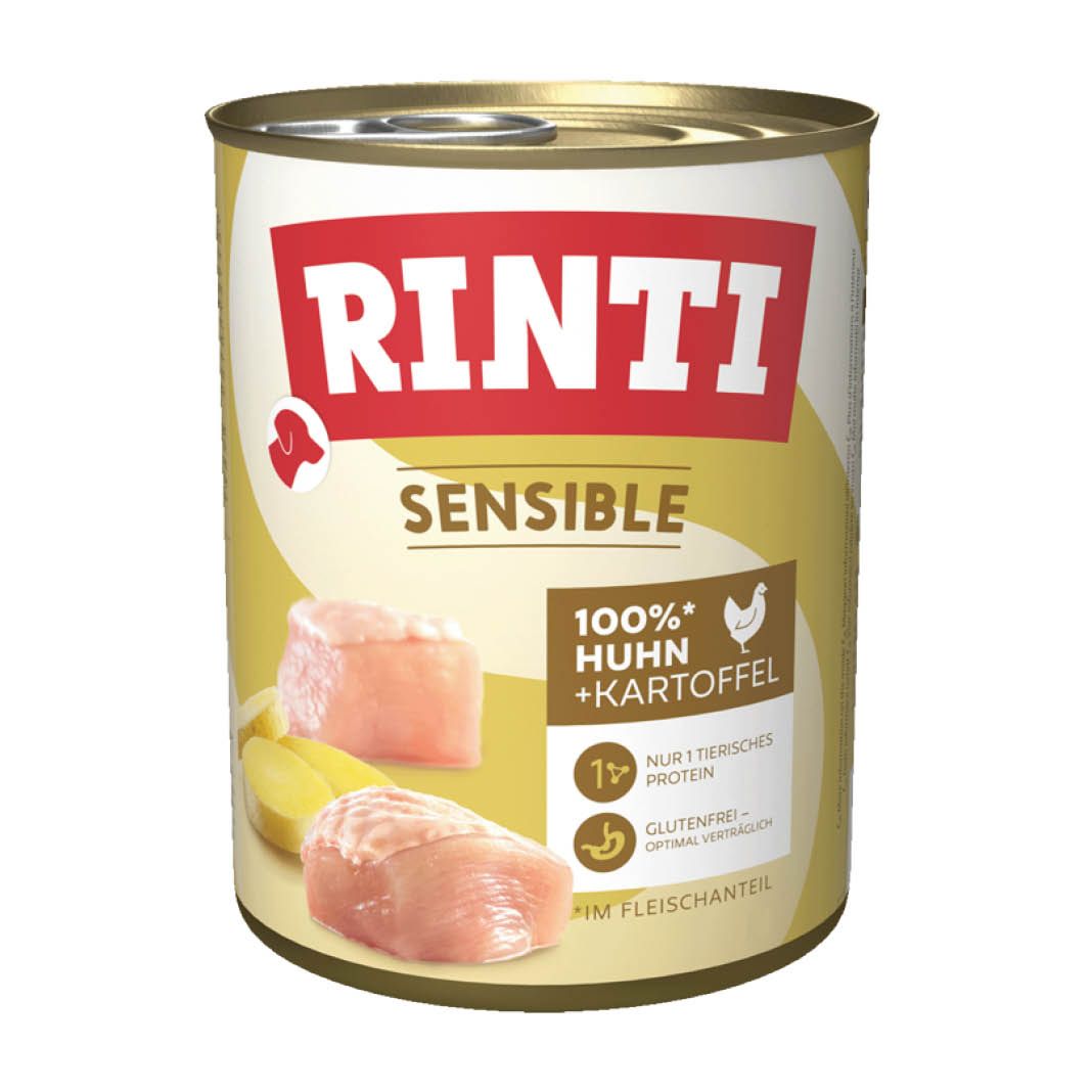 Rinti Sensible Huhn & Kartoffel | 12 x 800 g