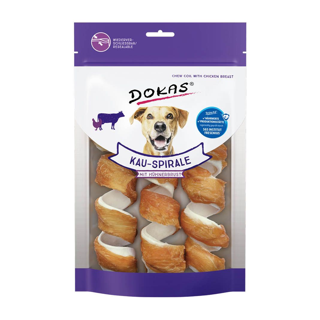 Dokas Kau-Spirale mit Hühnerbrust | 110 g