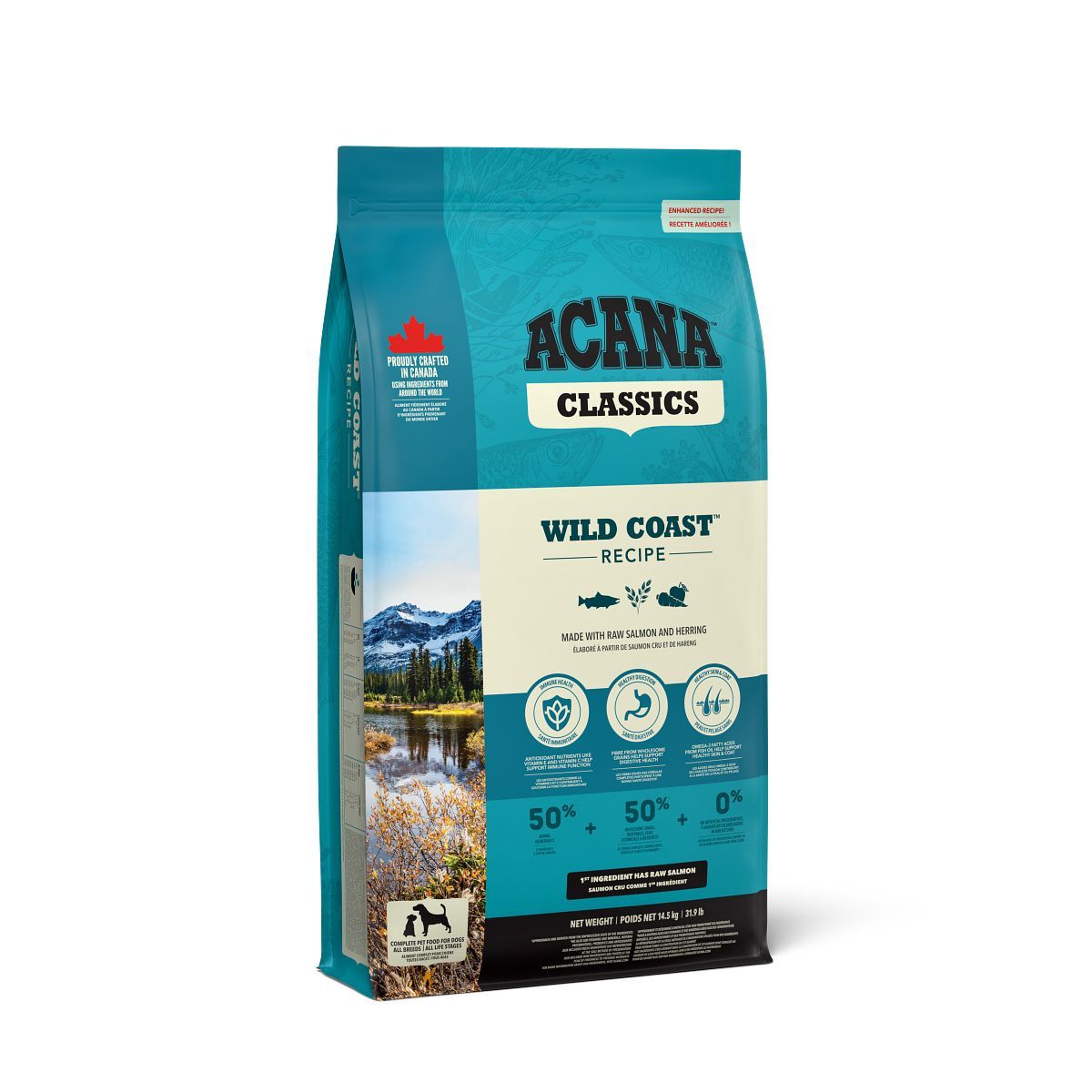 Acana Dog Classics Wild Coast Recipe | 14,5 kg